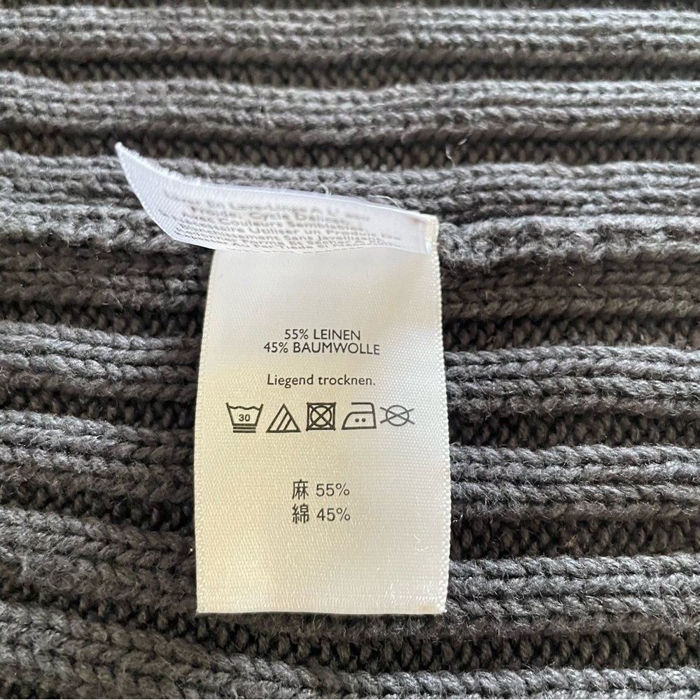 Eddie Bauer Shawl Collar Knit Cardigan Sweater Women’s M Gray Short Sleeve Y2K - Picture 14 of 16